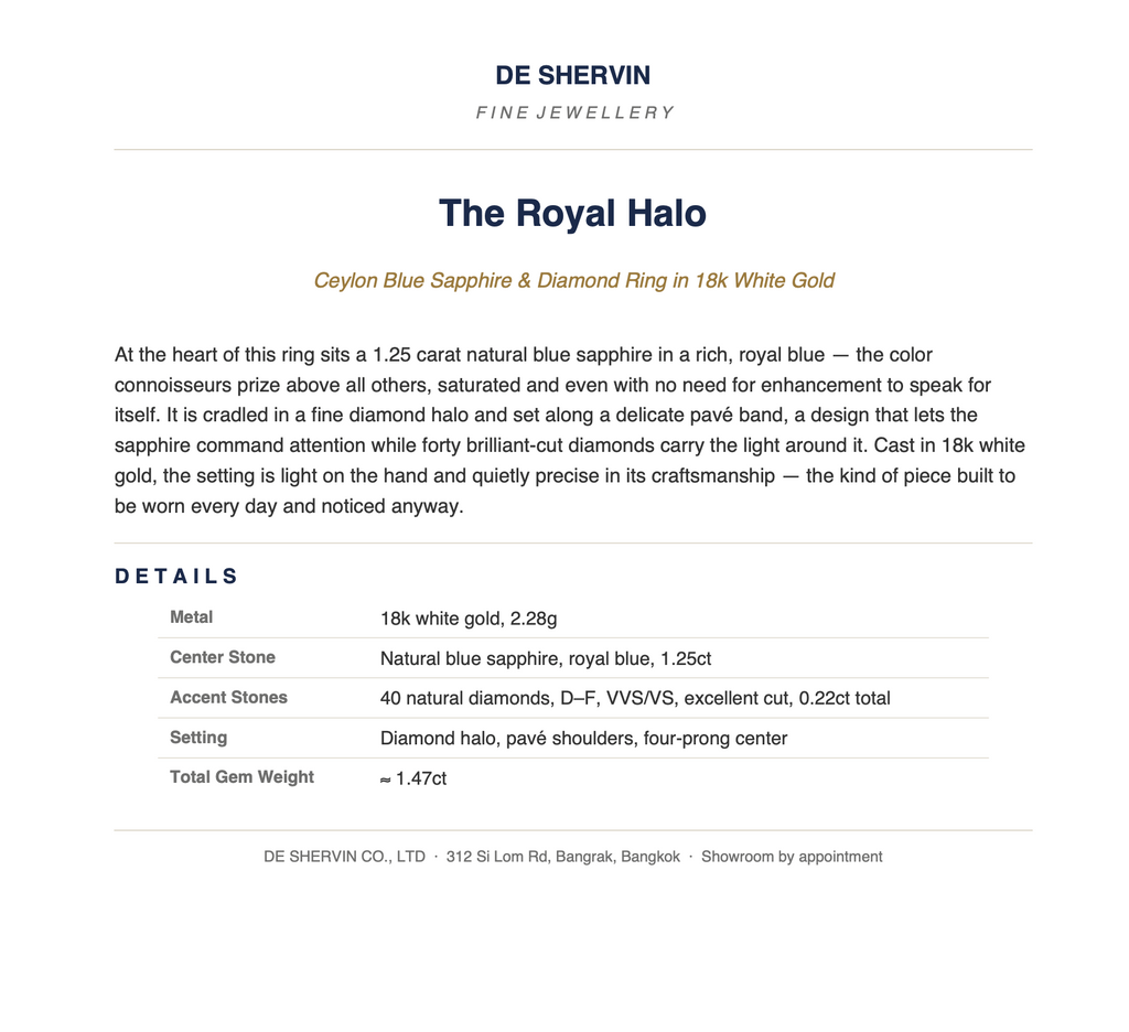 The royal halo