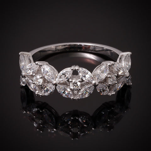 Asscher Cut diamond ring