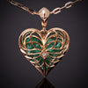 Treasure emerald pendant, Limited edition